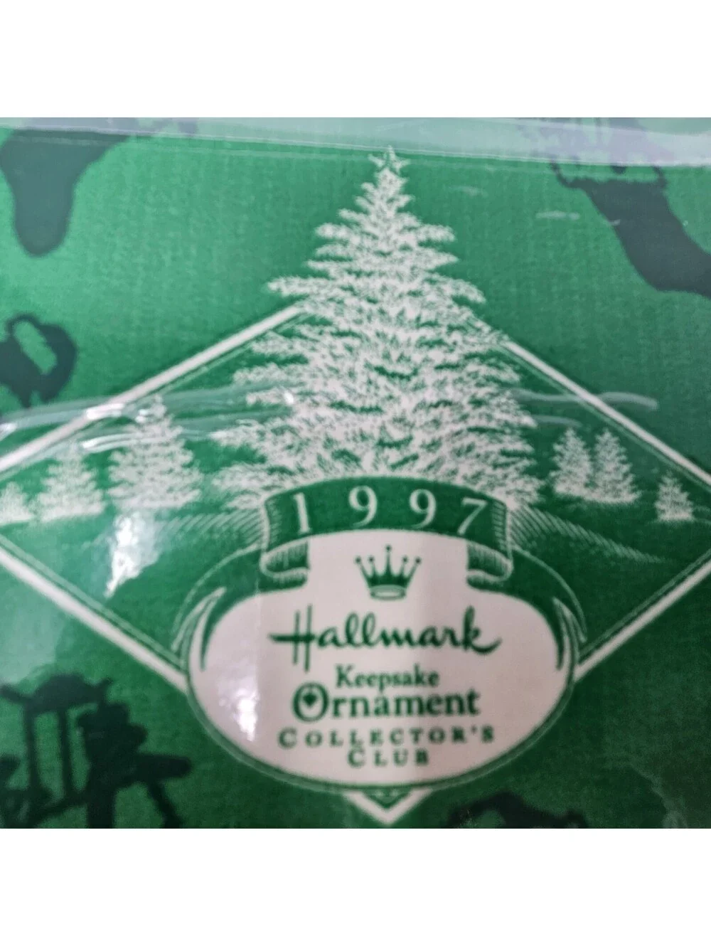 Vintage Hallmark Ornaments Keepsake Collectors Club 1997 Membership Lot of 4 New